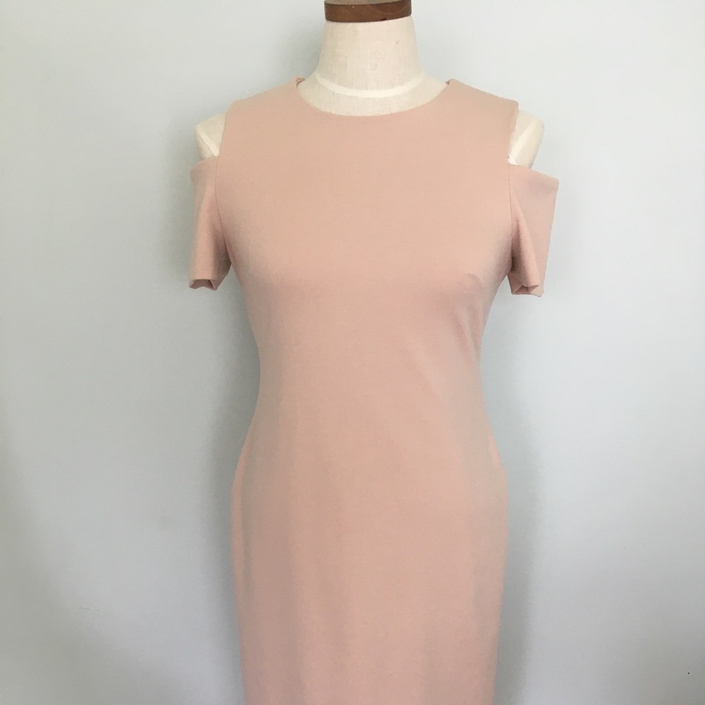 CALVIN KLEIN LIGHT PINK DRESS SHEATH SIZE 6